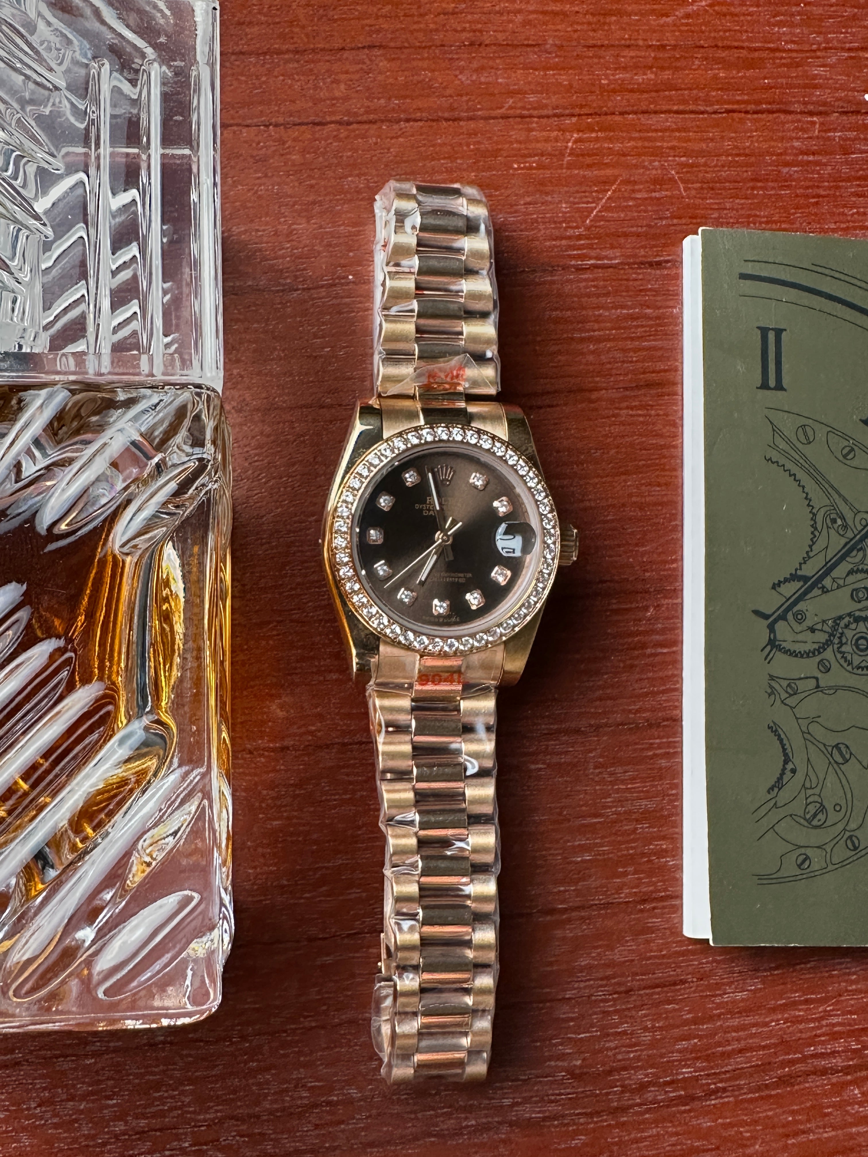 Datejust ladies (Chocolate X Rose Gold)V1