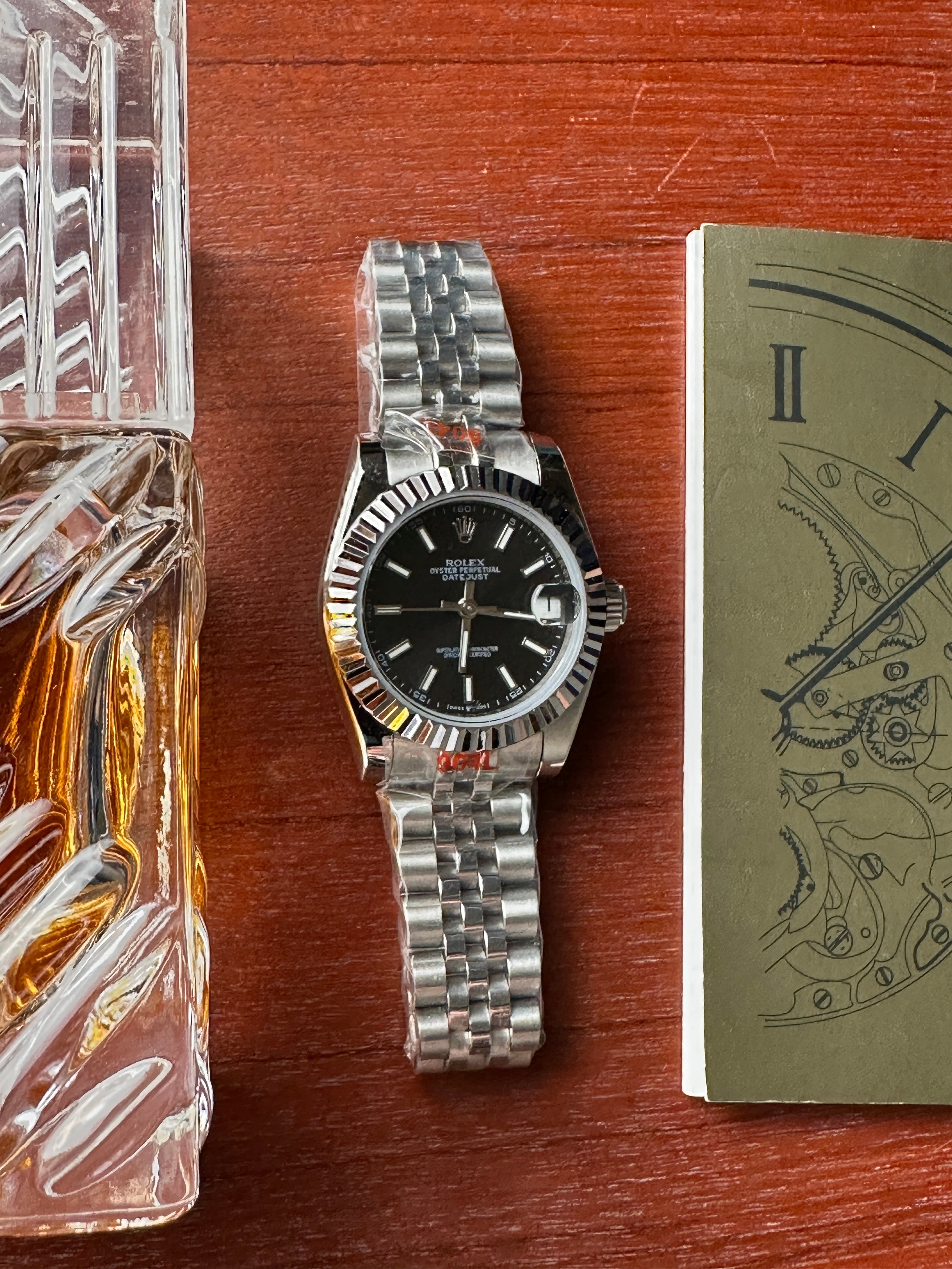 Datejust ladies Silver (Black)