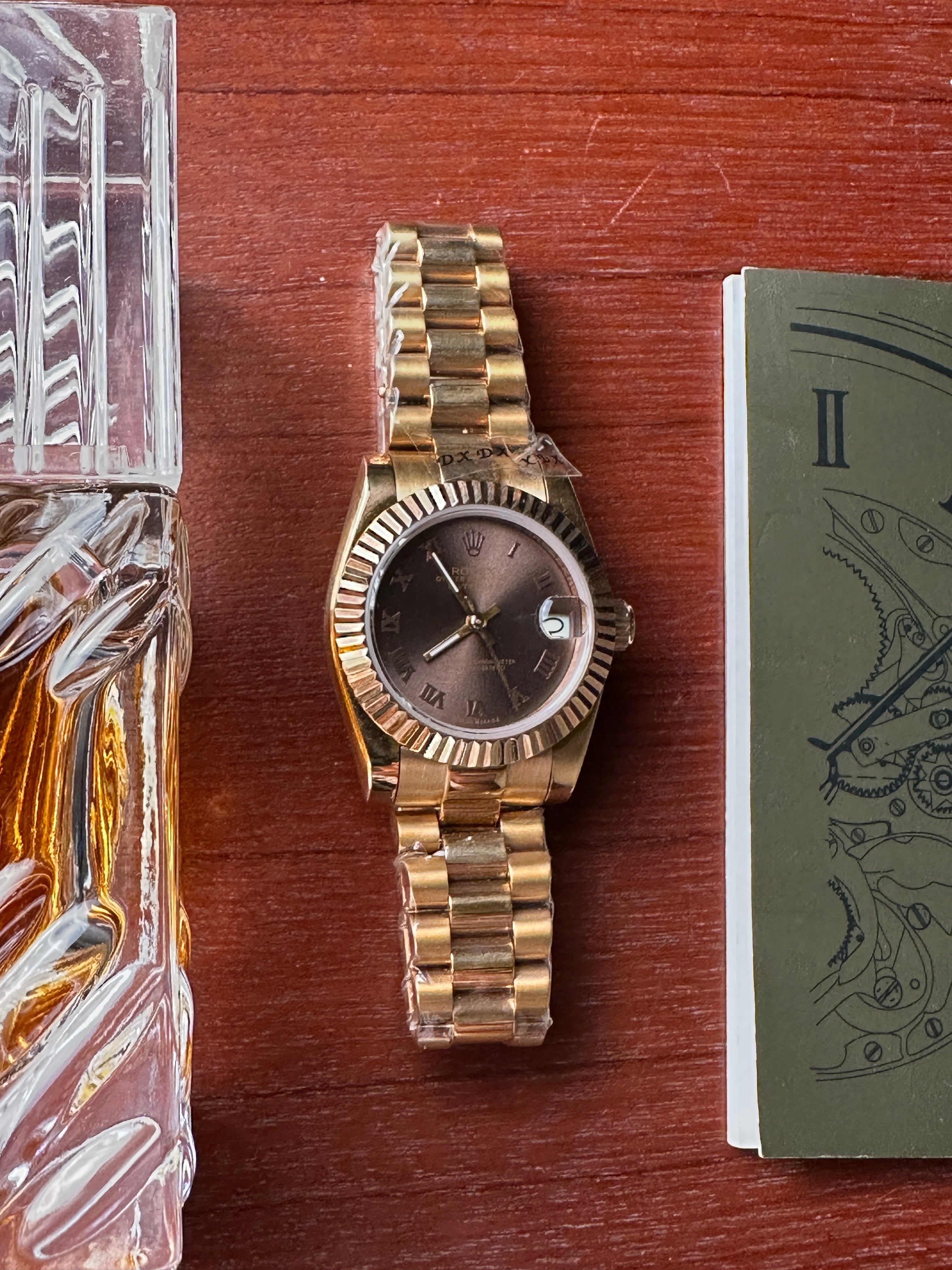 Datejust Rose Gold (Chocolate X Roman)