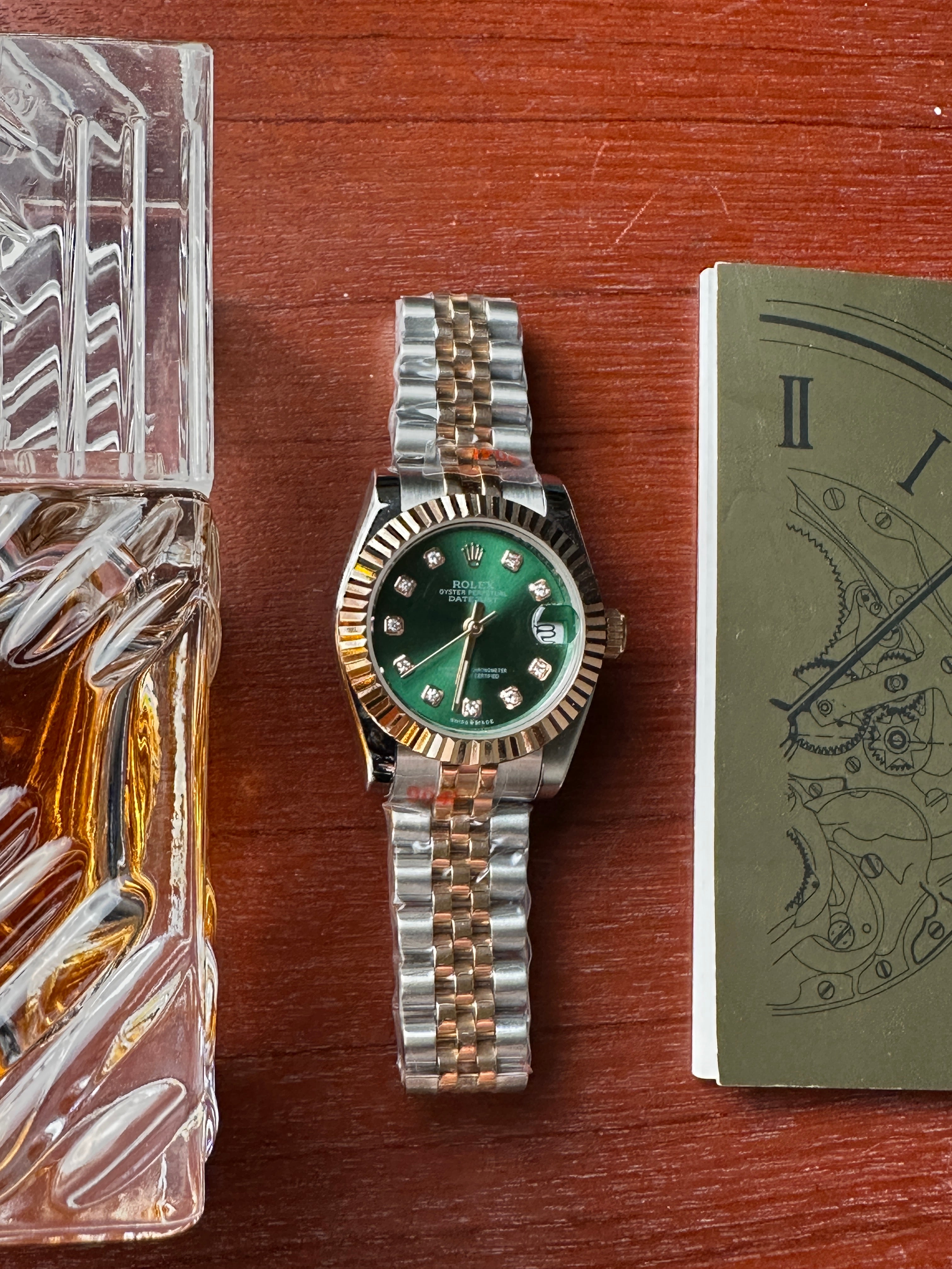 Datejust ladies (Green X Diamond)