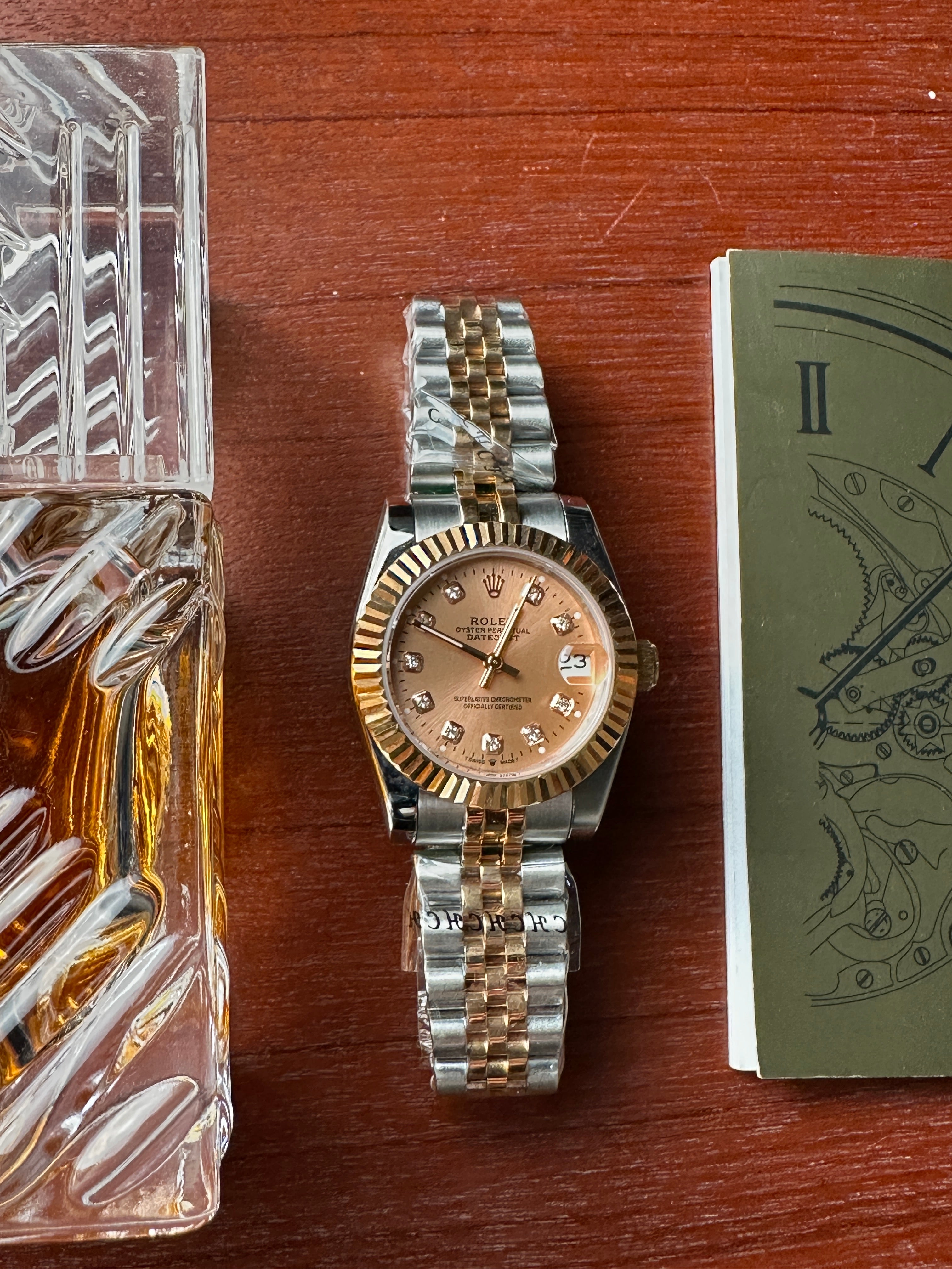 Datejust ladies (Everose X Diamond)