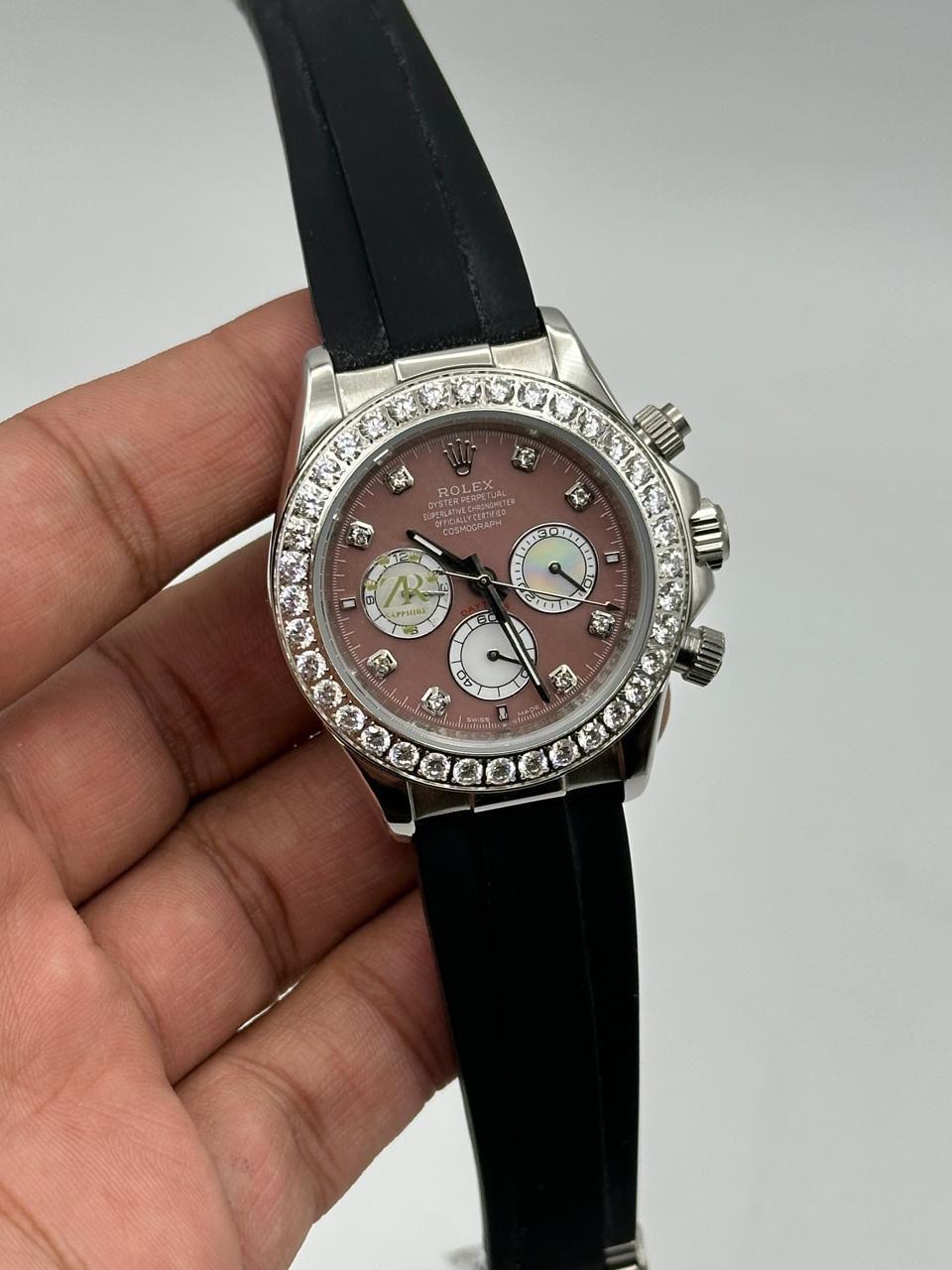 Daytona Strap (Rose X Diamond)