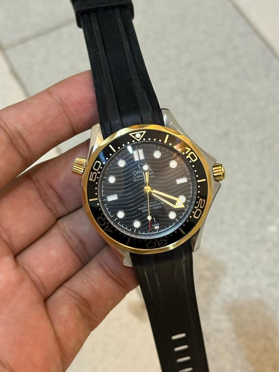 Sea Master Strap Black Diver