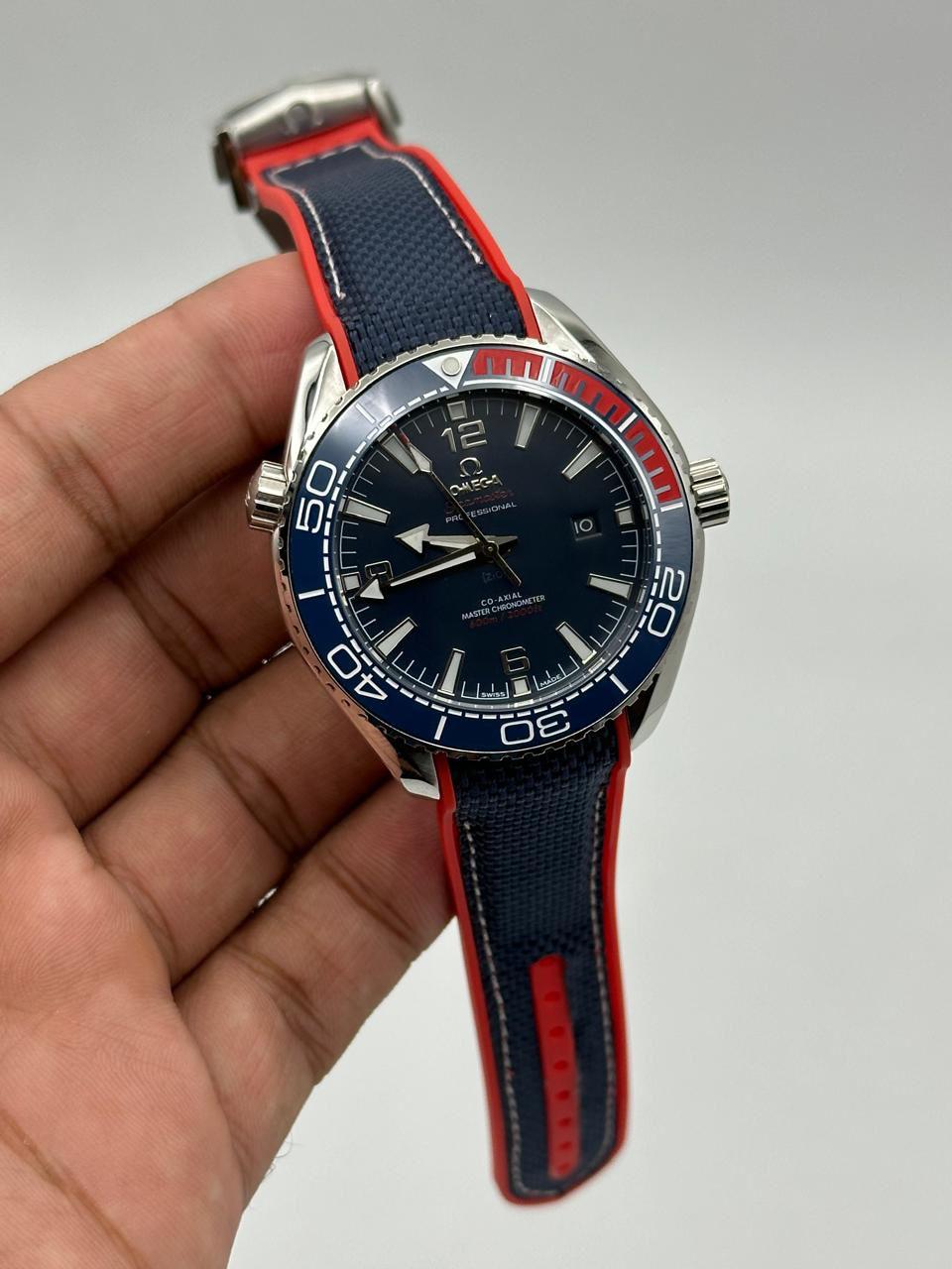 Seamaster strap (Pepsi)