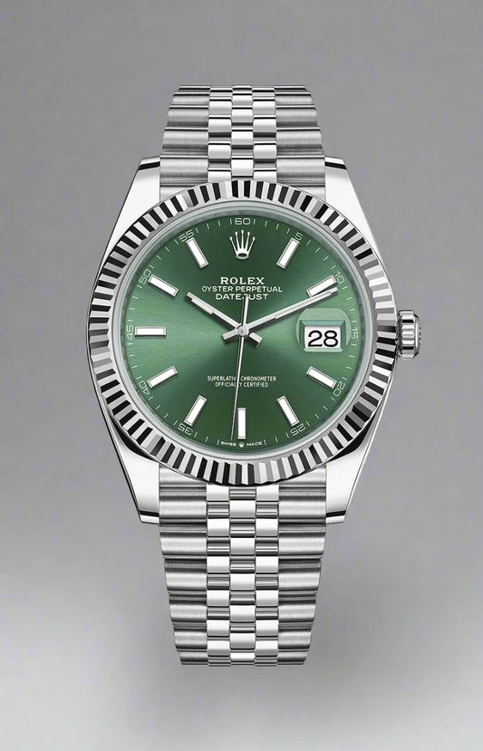 DATEJUST 41 mm GREEN DIAL