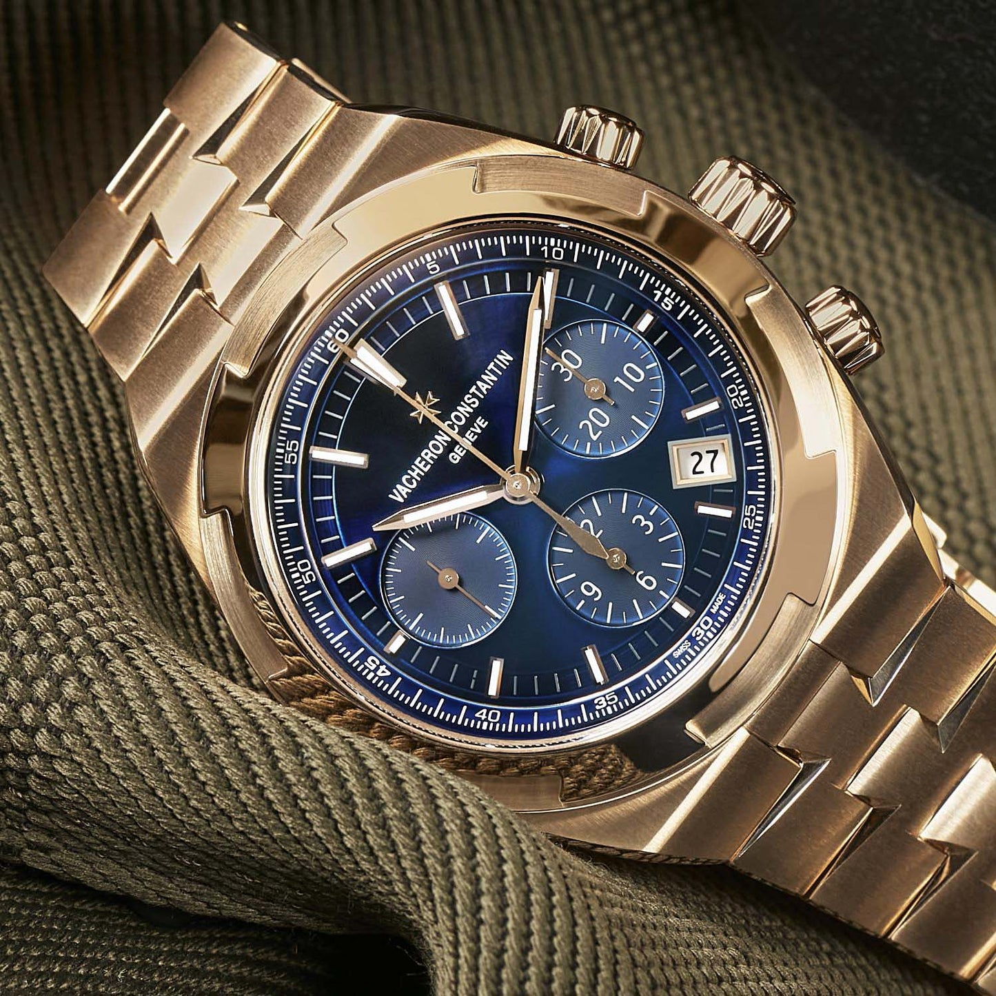 Vacheron Constantin Overseas Chronograph (Rose Gold)