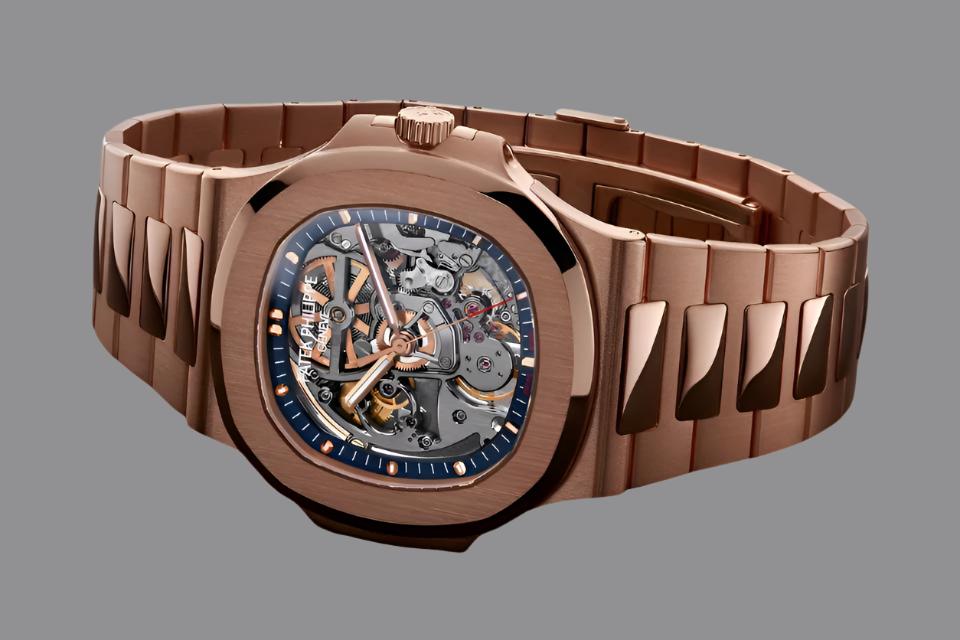 PATEK PHILIPPE NAUTILUS 'SKELETON' (ROSE GOLD)